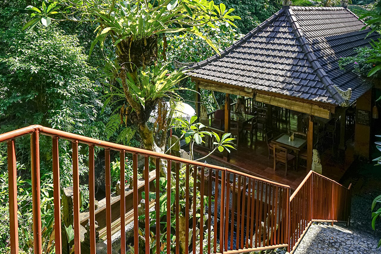In a resort in Bali
