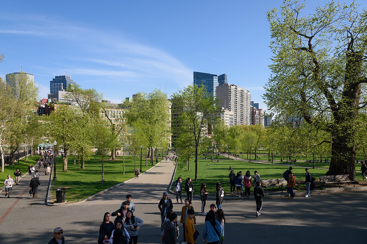Boston Common, Boston, Massachusetts.