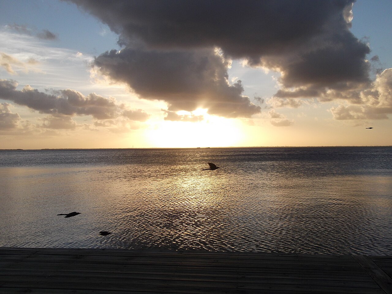 Atardecer en la Laguna Nichpté