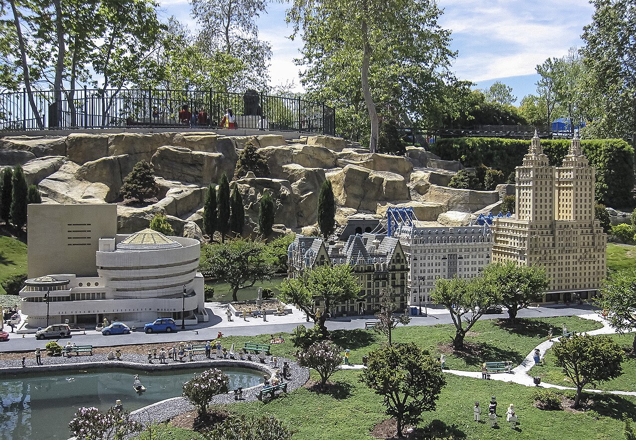 Swinging by Legoland California in northern San Diego County in spring 2009.
For people who don't plan on spending the whole day at the park, Legoland offers a "shopping pass" option that allows entry