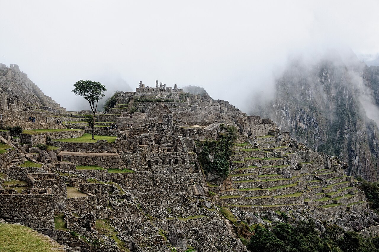 Dawn mists rising over the terraced structures. http://flic.kr/p/aZZqHM