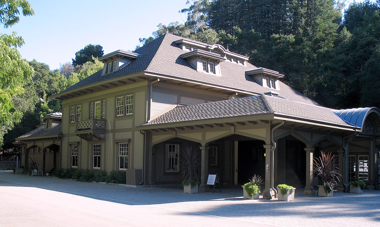 Stables — Folger Estate Stable Historic District, 4040 Woodside Rd., Woodside, California

Historic District contributing property, on the w:National Register of Historic Places listings in San Mateo 